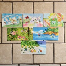 Pokémon Southern Islands Complete Set 6 Postcards 2001 WOTC English Vintage picture