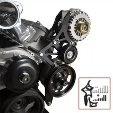 For LS Engine Serpentine Bracket Alternator Power Steering Pump Swap Conversion picture