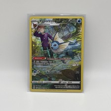 Pokemon SWSH Brilliant Stars Trainer Gallery Vaporeon Alternate Art TG02/TG30 picture