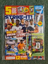 Strike it magazine 157 + 1 x Adrenalyn pack + Ltd Edition Harry Kane Sealed picture
