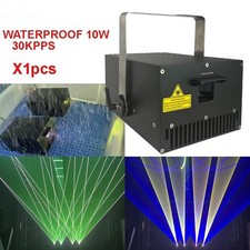 waterproof 10W high power Laser Light RGB Animation Beam ILDA Outdoor Stage DJ picture
