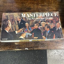 Vintage 1970 Masterpiece The Art Auction Board Game Parker Brothers Complete picture