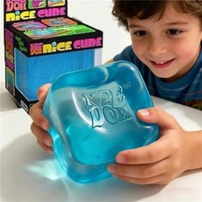 Nice Cube Blue Ice Squishy Fidget Stress Relief Toy Authentic NEW picture