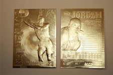MICHAEL JORDAN 1997-98 Fleer Skybox Z Force 23KT Gold Card NM-MT Limited *BOGO* picture