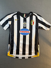Nike Juventus Del Piero 10 Black/White Striped Soccer Jersey picture