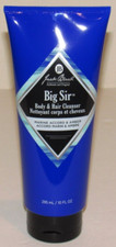 Jack Black Big Sir Body & Hair CLEANSER 10 Oz Full Size Marine & Amber Accord picture