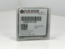 AME Allied Machine J1926-07-C5A | Spade Drill Inserts | Accuport 432 NEW 2pcs picture