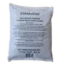 Starbucks Bar Mocha Powder Base Mix, 3.9 LB Bag,  BB 03/27 picture
