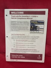 FMCSA Compliance Manual NEW SEALED LOOSE LEAF  J.J. Keller picture