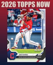 💥2026 Topps Now #777💥JOSE RAMIREZ Historic HR ALDS Comeback - Presale picture