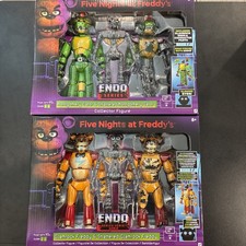 Five Nights at Freddy's FNAF Jazwares Endo Series 3 Glamrock Freddy & Montgomery picture