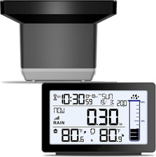 Wireless Rain Gauge Outdoor, Self-Emptying Digital Rain Gauges Outdoors Best Rat picture