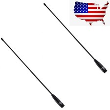 2PCS Nagoya NA-771 SMA-Male 2m/70cm VHF/UHF Antenna Yaesu VX-6R VX-3R TYT Radios picture