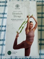 Brand New Gaiam Multi Grip Stretch Strap Stretching Strap - Fitness Flexibility picture
