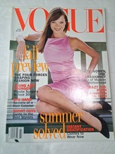 Vintage Vogue July 1995 Kate Moss Cover picture