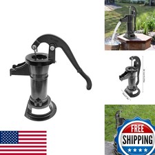 MaegnzEay Manual Well Pump, Antique Cast Iron Manual Hand Water Pump 25 Ft Lift picture