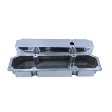 Speedway Motors Fabricated Polished Aluminum Valve Covers picture