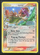 Kingler (Delta Species) Reverse Holo Rare EX Crystal Guardians 22/100 HP picture