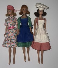 Vintage Barbie Dolls with Clothing – Lot of 3 – 1960s – Midge Barbie picture