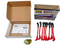 Taylor Spark Plug Wire Set 79213 409 Pro Race 10.4mm Red 135 for Chevy LS Cars picture