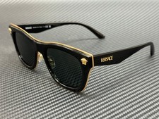 VERSACE VE2272 GB1 87 Black Grey Men's 53 mm Sunglasses picture