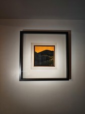 Large Original Signed Acrylic Painting - Restored in Excellent Condition picture