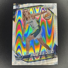 2025 WNBA Prizm Paige Bueckers White Seismic Prizm Variation RC #147 Wings picture