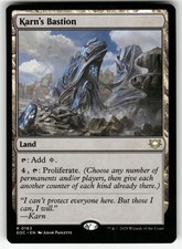 Karn's Bastion 163 Rare Commander: Edge of Eternities Magic: The Gathering NM picture