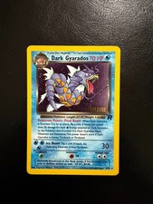 Dark Gyarados 8/82 Holo Rare Team Rocket Pokemon PRERELEASE picture