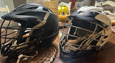 Cascade CPX-R Full Face Lacrosse Helmet NOCSAE Black/White M/L picture