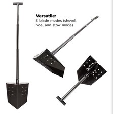 DMOS Delta Shovel + Mount - Collapsible Heavy-Duty Steel picture