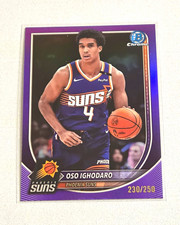 Topps 2024-25 Bowman Chrome Oso Ighodaro Suns #BCV-196 Purple 230/250 picture