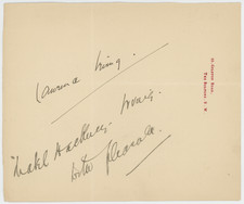 Laurence Irving Autographed Signed Handwritten Letter AMCo COA 30122 picture