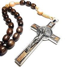 Made in Italy Rosary Blessed by Pope Francis Vatican Rome Holy Father Medal picture