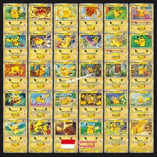 Complete Set #1-30 Pikachu 30th Anniversary Celebration Pokemon MA6 - Indonesia picture