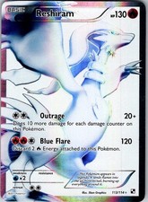 Black and White #113/114 Reshiram (113 Full Art) - MP picture