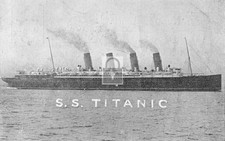 SS Titanic Ship - Reprint picture