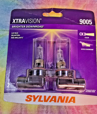 SYLVANIA 9005 XtraVision Halogen Headlight Bulbs 2-Pack 12.8V 65W New picture