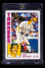 Don Mattingly IMAGE VARIATION ROOKIE CARD New York Yankees picture