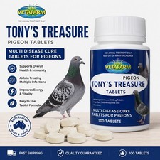 Tony's Treasure Tablets - Multi Disease Cure - 5 in 1 Tablet for Pigeons picture