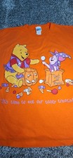 Vintage 90s Disney Winnie the Pooh Halloween Tee XL Deadstock Sun Sportswear picture