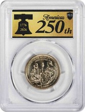 2026-D Sacagawea Native American Dollar Position B MS67 FDOI PCGS Anniv Label picture