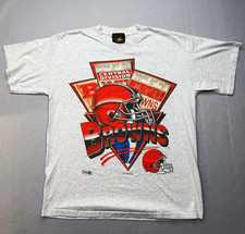 VNTG 1994 Cleveland Browns Pure Magic Shirt XL Magic Johnson Ts 90s NFL Made USA picture