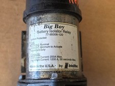 USED BIG BOY BATTERY ISOLATOR 77-90006-120 (SMOKE RESIDUE) from 01 Monaco RV picture