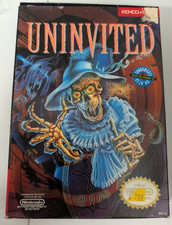 Uninvited CIB Tested Nintendo Entertainment System NES Kemco Seika 1991 picture