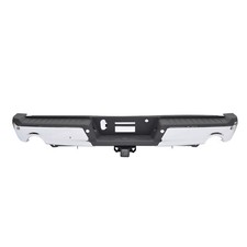 [Defective] Rear Bumper Dual Exhausts w/Tow &4 Sensor Holes For 21-23 Ford F-150 picture