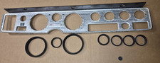 used 2nd gen ENGINE TURNED Dash Gauge Bezel TRANS AM Needs Cleaned Shipping INCL picture