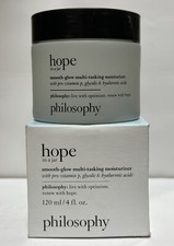 Philosophy Hope In A Jar Smooth Glow Multi Tasking Moisturizer- 4oz / 120 mL picture