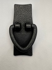 Stickley Style Vertical Mission Drop Cabinet Pull Dark Pewter picture