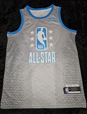 Nike LeBron James Lakers All-Star Edition Authentic Jersey Size 50 2022 Jordan picture